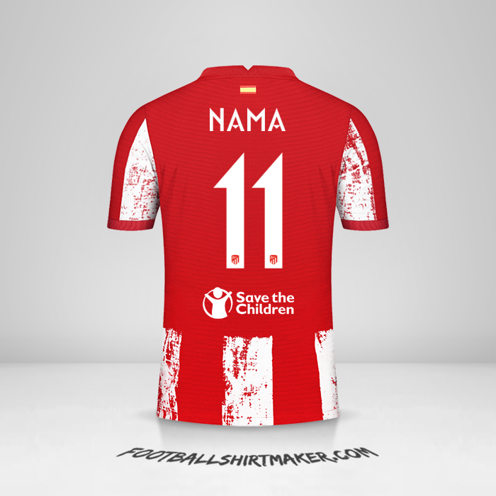Jersey Atletico Madrid Cup 2021/2022 -  nama - 11