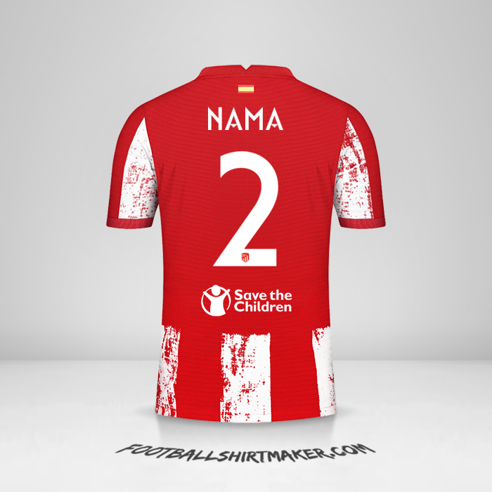Jersey Atletico Madrid Cup 2021/2022 -  nama - 2