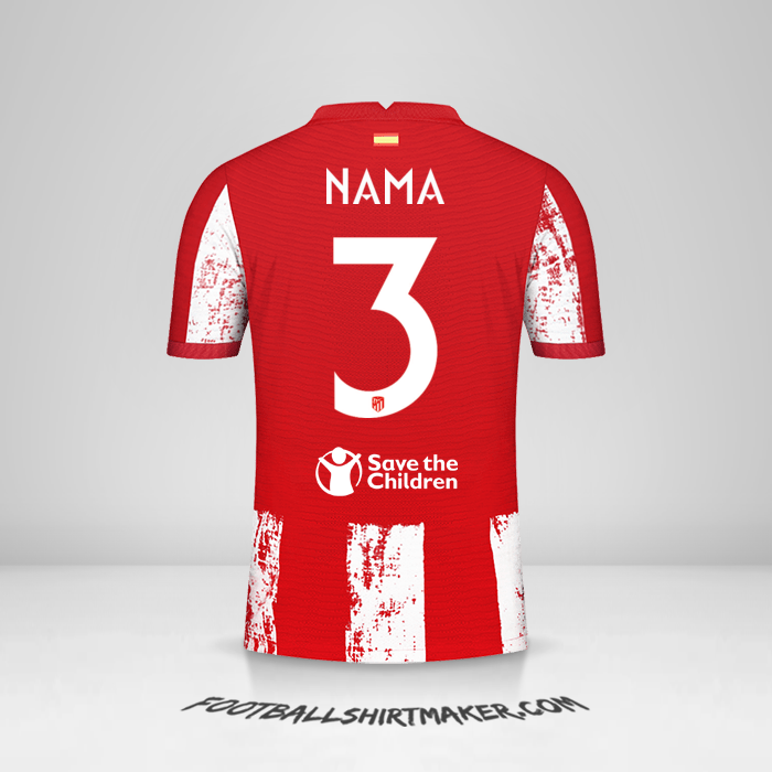 Jersey Atletico Madrid Cup 2021/2022 -  nama - 3