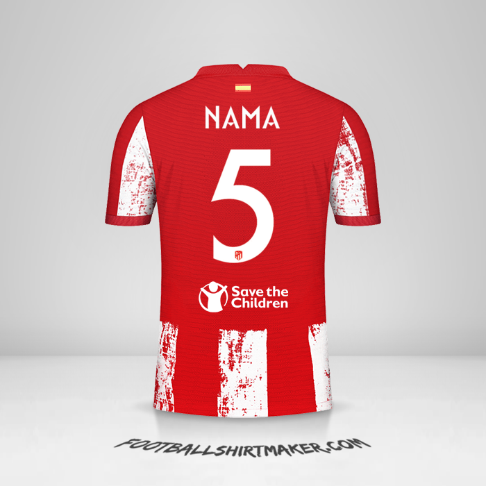 Jersey Atletico Madrid Cup 2021/2022 -  nama - 5