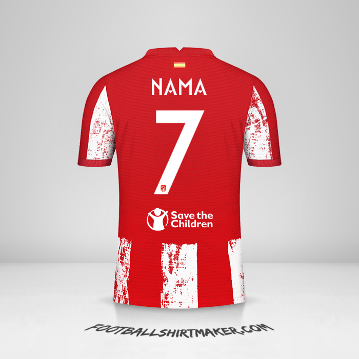 Jersey Atletico Madrid Cup 2021/2022 -  nama - 7