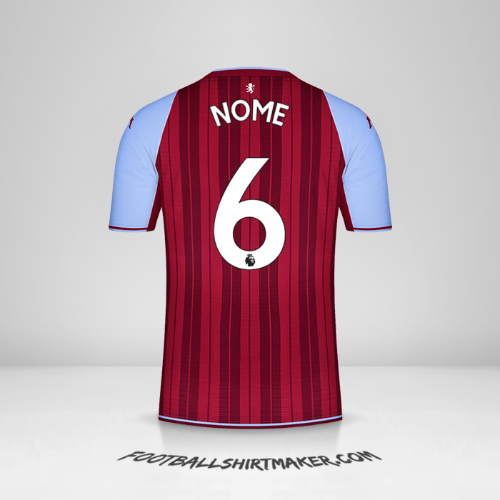Maglia Aston Villa FC 2021/2022 -  nome - 6