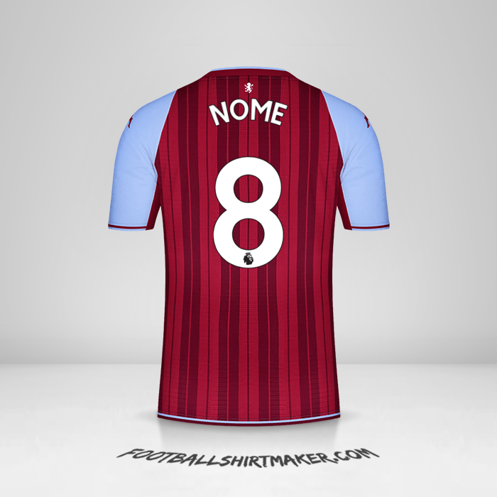 Maglia Aston Villa FC 2021/2022 -  nome - 8