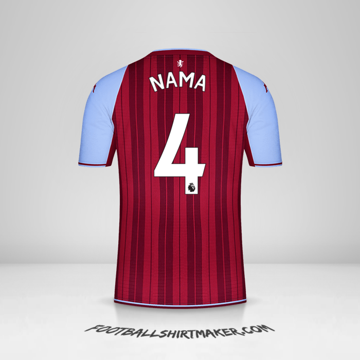 Jersey Aston Villa FC 2021/2022 -  nama - 4