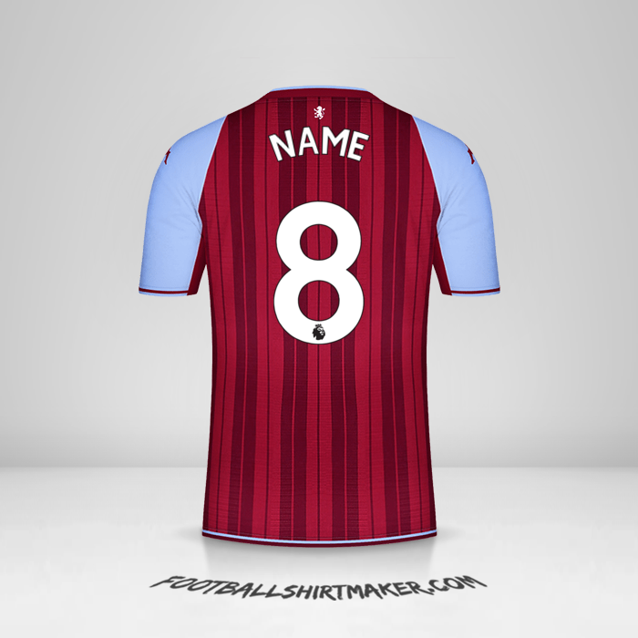 Jersey Aston Villa FC 2021/2022 -  name - 8