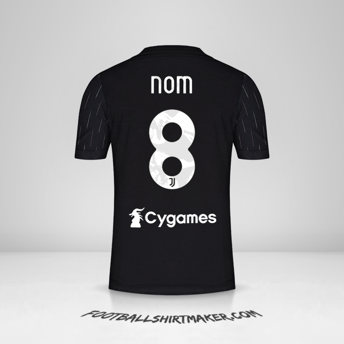 Maillot Juventus FC 2021/2022 Extérieur -  nom - 8