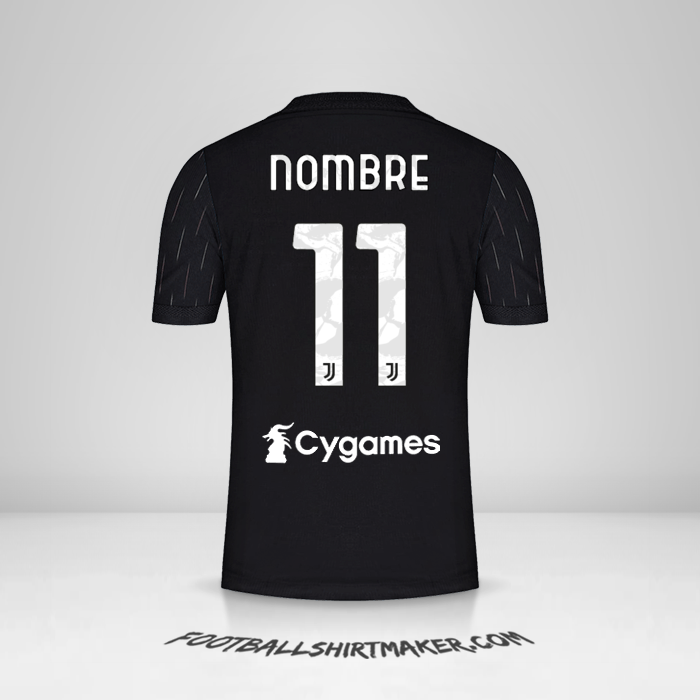 Jersey Juventus FC 2021/2022 Visita -  nombre - 11