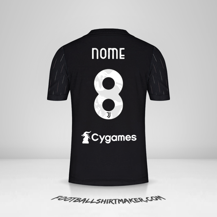 Maglia Juventus FC 2021/2022 Seconda -  nome - 8