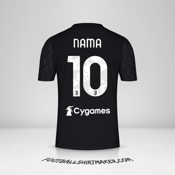 Jersey Juventus FC 2021/2022 Alternatif -  nama - 10