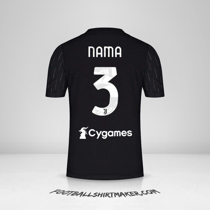Jersey Juventus FC 2021/2022 Alternatif -  nama - 3