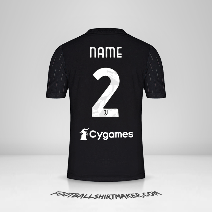 Trikot Juventus FC 2021/2022 Auswärts -  name - 2