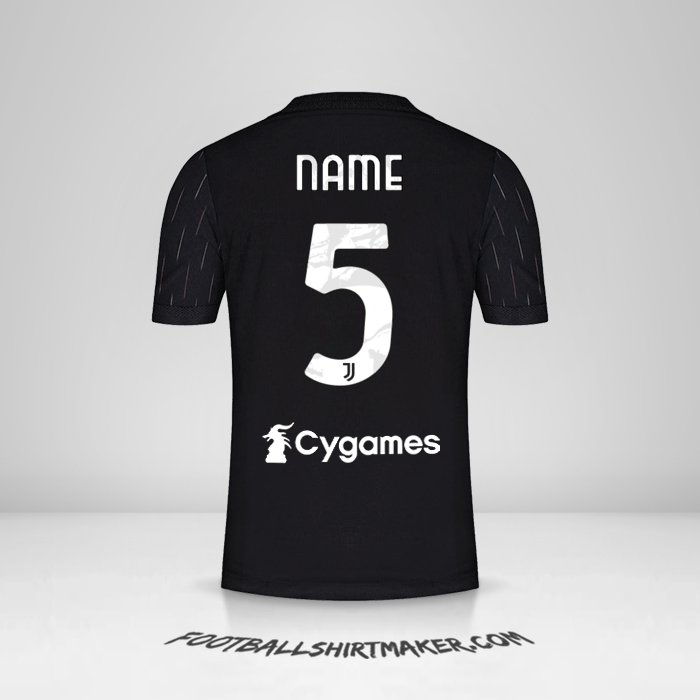 Shirt Juventus FC 2021/2022 Away -  name - 5