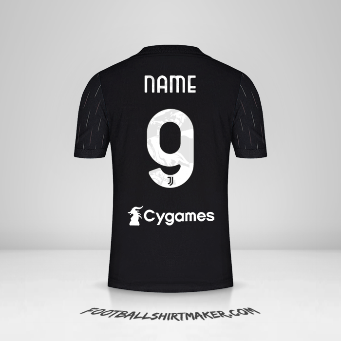 Shirt Juventus FC 2021/2022 Away -  name - 9