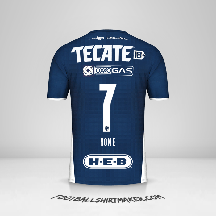 Maglia Monterrey 2021/2022 -  nome - 7