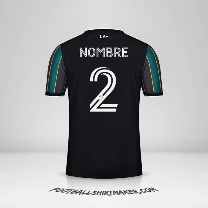 Jersey LA Galaxy 2021/2022 Visita -  nombre - 2