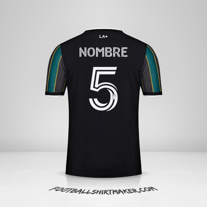Camiseta LA Galaxy 2021/2022 Visita -  nombre - 5
