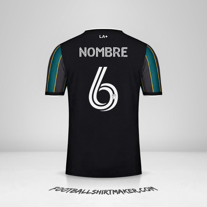 Jersey LA Galaxy 2021/2022 Visita -  nombre - 6