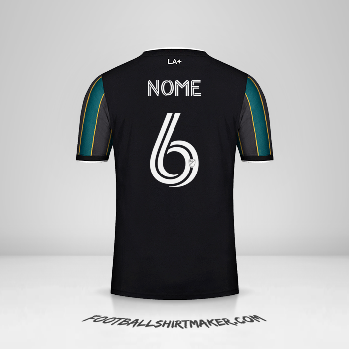 Camisola LA Galaxy 2021/2022 Alternativa -  nome - 6