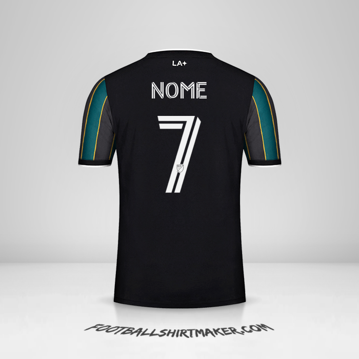 Maglia LA Galaxy 2021/2022 Seconda -  nome - 7