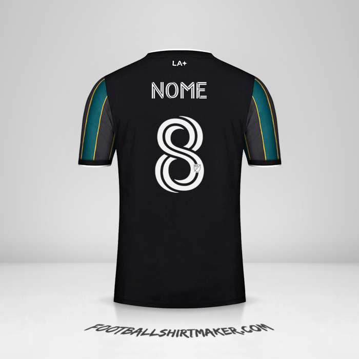 Maglia LA Galaxy 2021/2022 Seconda -  nome - 8
