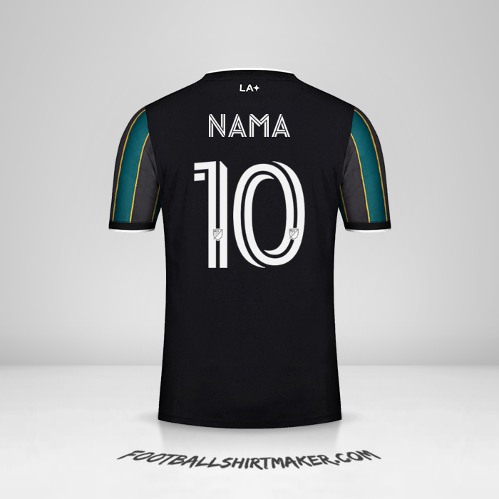 Jersey LA Galaxy 2021/2022 Alternatif -  nama - 10