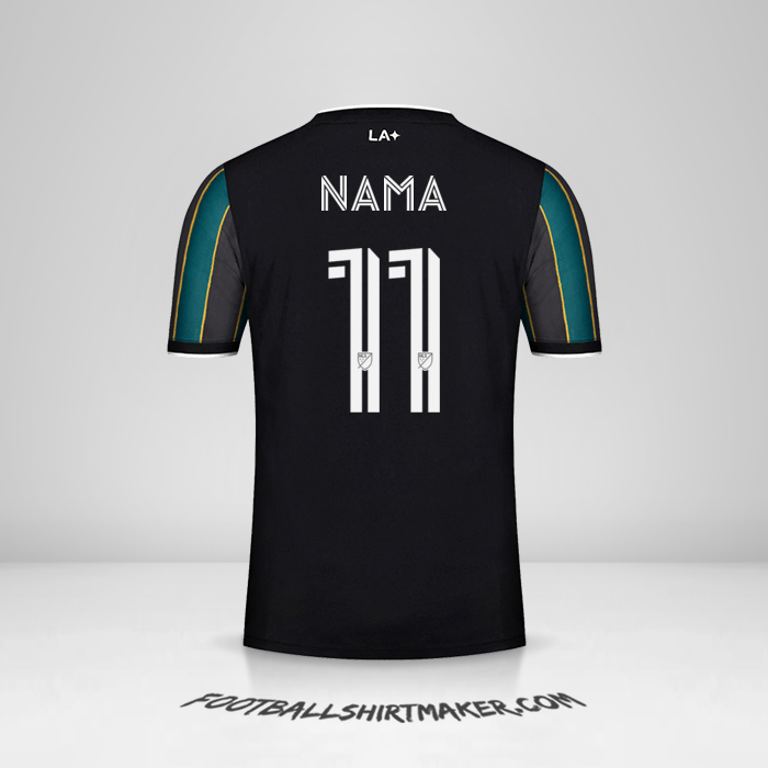 Jersey LA Galaxy 2021/2022 Alternatif -  nama - 11