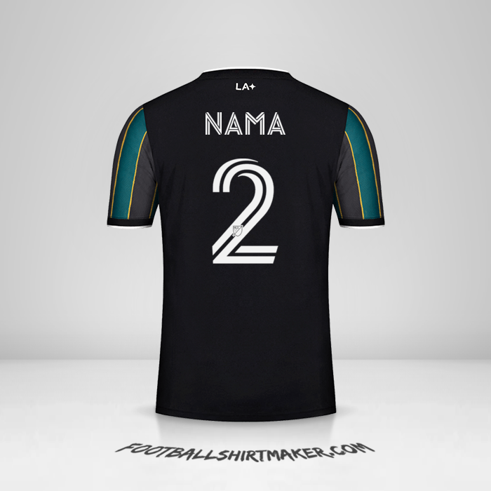 Jersey LA Galaxy 2021/2022 Alternatif -  nama - 2