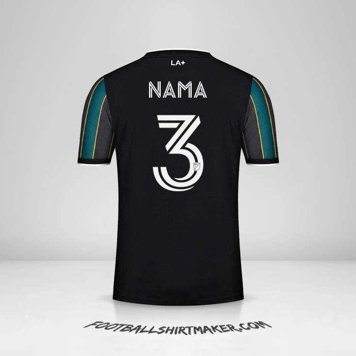 Jersey LA Galaxy 2021/2022 Alternatif -  nama - 3