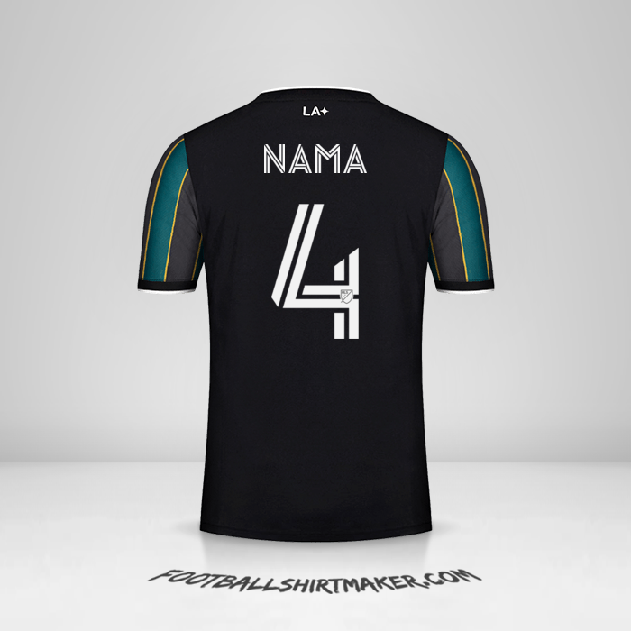 Jersey LA Galaxy 2021/2022 Alternatif -  nama - 4