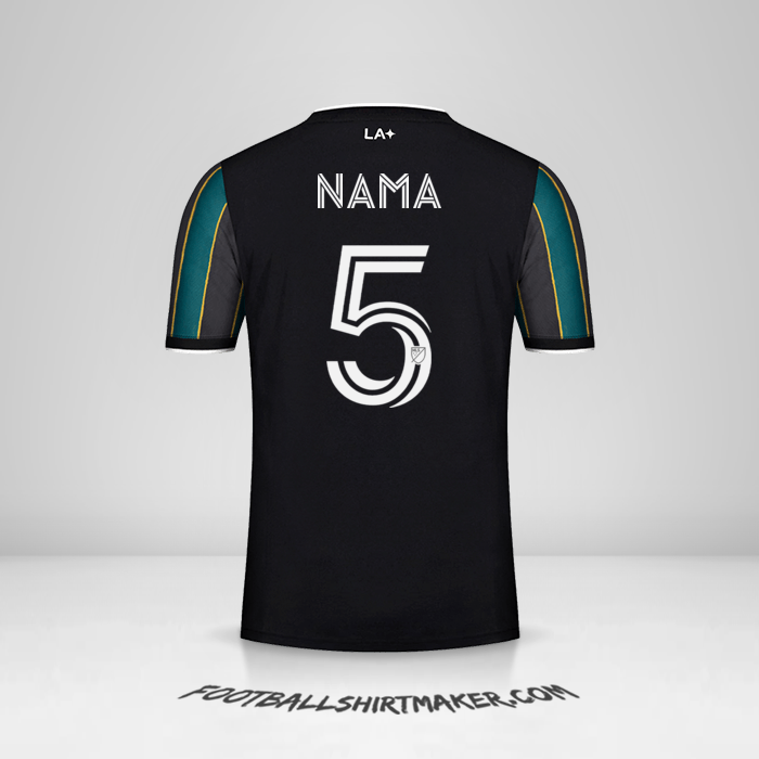 Jersey LA Galaxy 2021/2022 Alternatif -  nama - 5