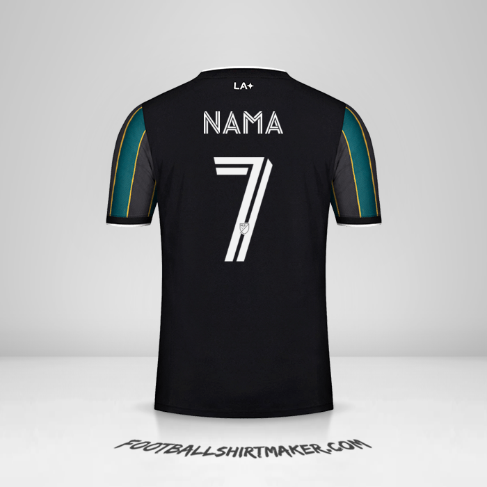 Jersey LA Galaxy 2021/2022 Alternatif -  nama - 7