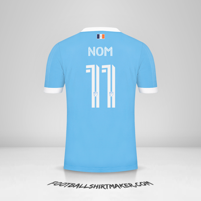 Maillot New York City FC 2021 -  nom - 11