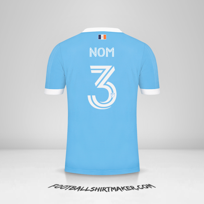 Maillot New York City FC 2021 -  nom - 3