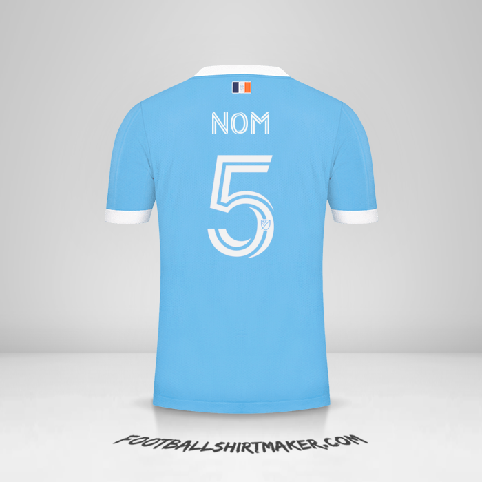 Maillot New York City FC 2021 -  nom - 5
