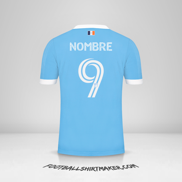 Camiseta New York City FC 2021 -  nombre - 9