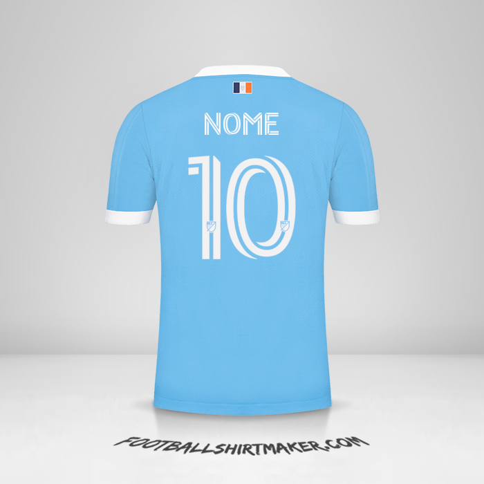 Camisa New York City FC 2021 -  nome - 10