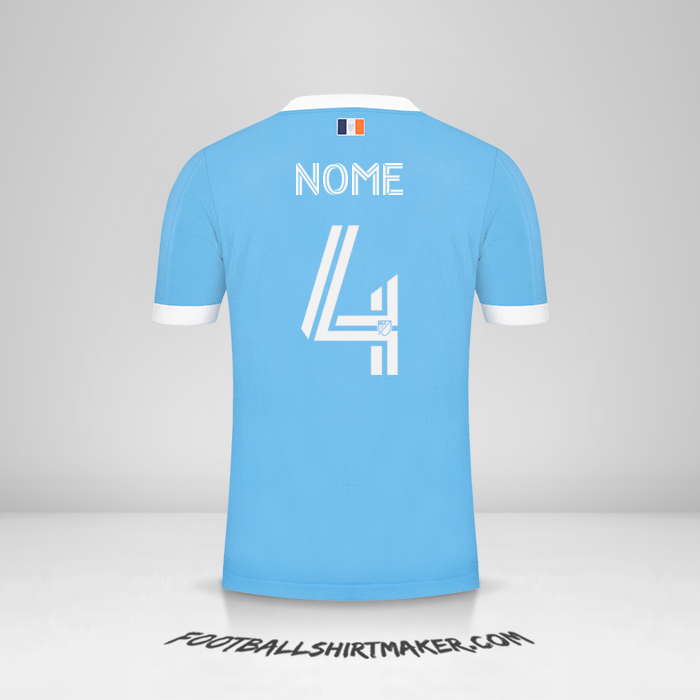 Camisa New York City FC 2021 -  nome - 4