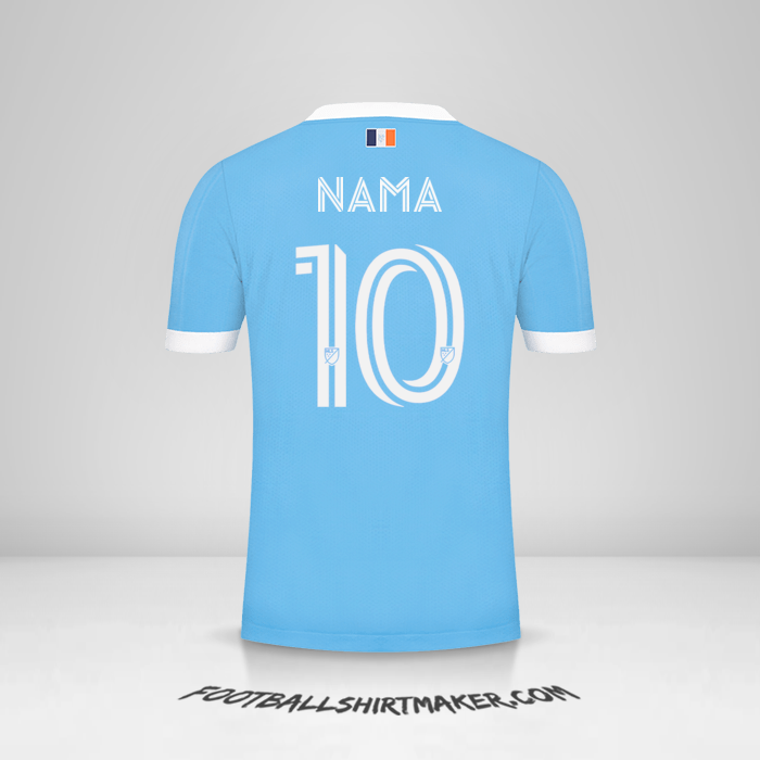 Jersey New York City FC 2021 -  nama - 10