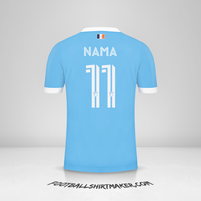 Jersey New York City FC 2021 -  nama - 11