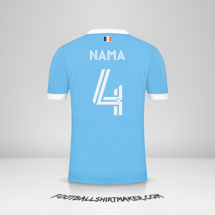 Jersey New York City FC 2021 -  nama - 4