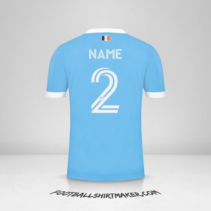 Shirt New York City FC 2021 -  name - 2
