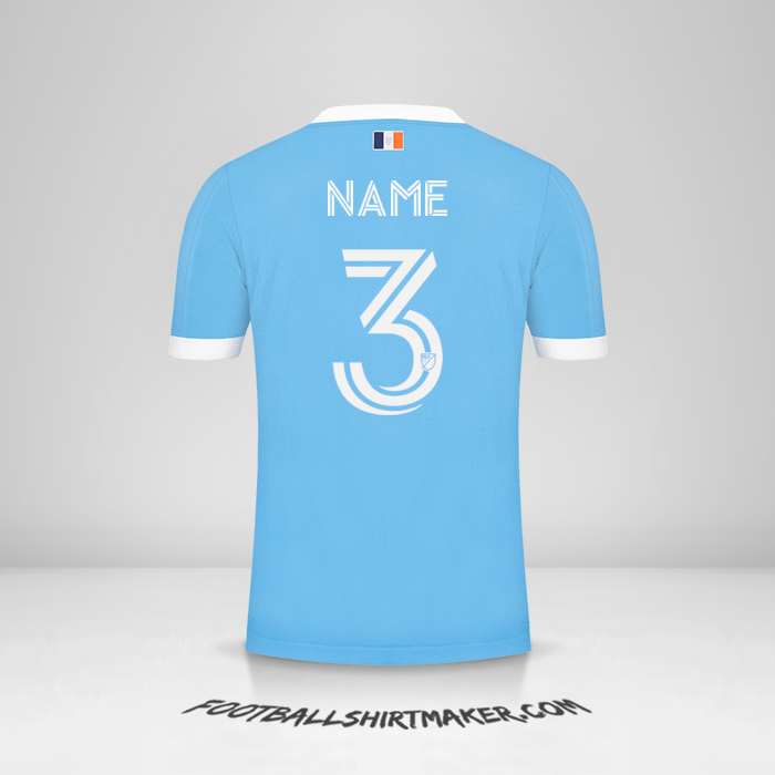 Trikot New York City FC 2021 -  name - 3