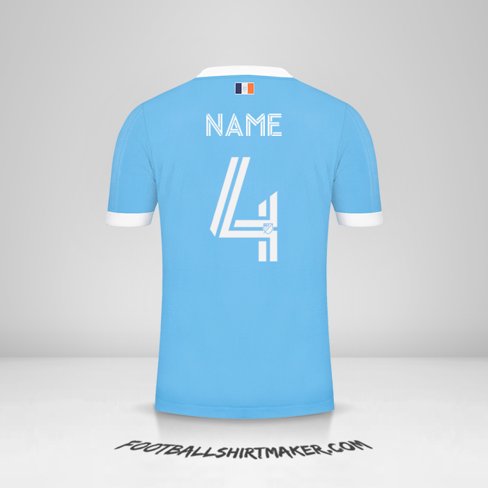 Trikot New York City FC 2021 -  name - 4