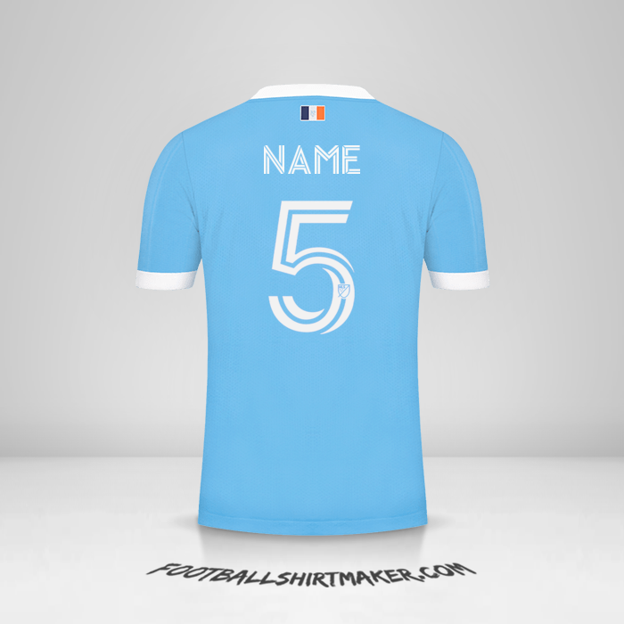 Shirt New York City FC 2021 -  name - 5