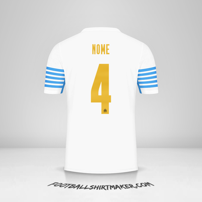 Camisa Olympique de Marseille Cup 2021/2022 -  nome - 4