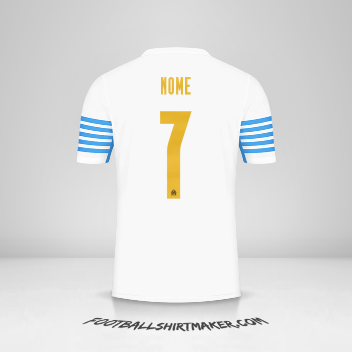 Camisa Olympique de Marseille Cup 2021/2022 -  nome - 7