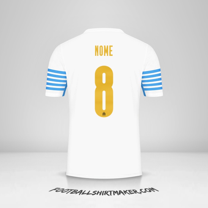 Camisola Olympique de Marseille Cup 2021/2022 -  nome - 8