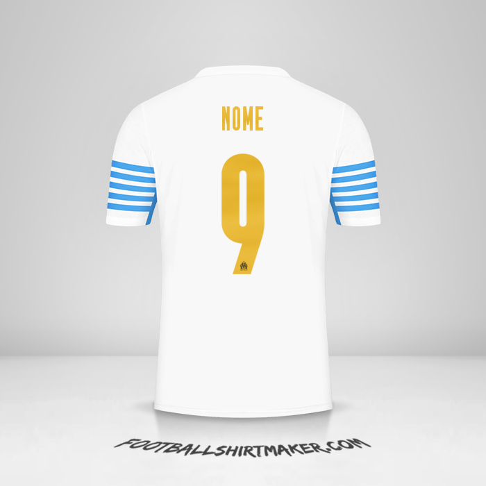 Camisa Olympique de Marseille Cup 2021/2022 -  nome - 9
