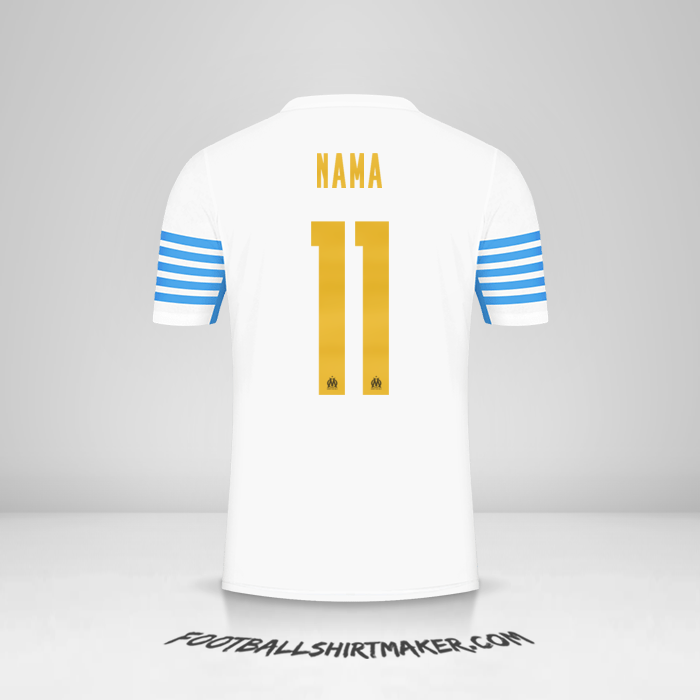 Jersey Olympique de Marseille Cup 2021/2022 -  nama - 11