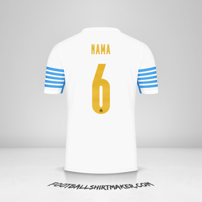 Jersey Olympique de Marseille Cup 2021/2022 -  nama - 6